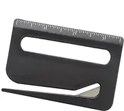 Envelope Opener Tool - Wrapping Paper Cutting Tool | with Pointed End, Magnifying Glass, Ruler Mail Opener for Workplace