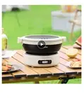 1.2L Folded Electric Cooking Pot Mini Portable Multicooker Travel Rice Cooker Sp