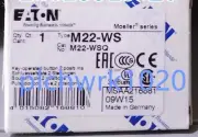 1 PCS NEW EATON M22-WS 2-bit reset button head with keylock selector