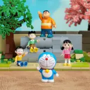 Kawaii Doraemoned Action Figure Toys Nobita Nobi Shizuka Park Gouda Suneo