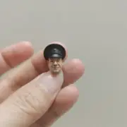 Painted 1/18 Scale With Hat Great General Zhukov Head Sculpt Fit 3.75" Figure