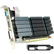 Video Card Graphics AMD R5 220 1GB LP Low Profile Fanless VGA HDMI DVI SFF