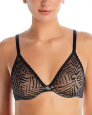 Chantelle Graphic Allure Plunge Underwire Molded Bra
