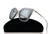 RARE Genuine PRADA CINEMA EVOLUTION Grey Silver Sunglasses SPR 53S UFV-3C2 52MM