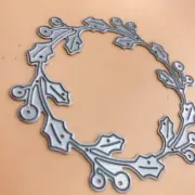 Leaf Ring Metal Cutting Dies Stencil Scrapbooking DIY Album Stamp Paper Emboss