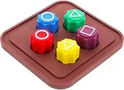 Abaodam 1set Korean Traditional Stone Catching Game for Boy Girl Hand-Eye Coordination Interactive Family Fun Portable Game Kit for Travel Parties Engaging Cultural