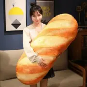 Soft French Bread Plush Pillow Stuffed Printing Images Food Plushie Peluche Part