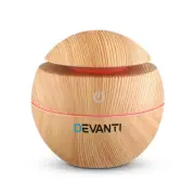 Devanti Aromatherapy Diffuser Aroma Essential Oils Air Humidifier LED 130ml