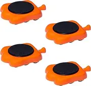 4X Heavy Duty Furniture Appliance Roller Sliders with 660 lbs Load Capacity Wheels Suitable for Safe and Easy Moving of Couches Sofas Refrigerators + More