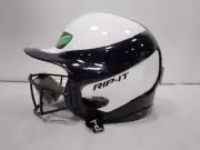 RIP-It Vision Pro Softball Helmet with Face Mask Matte Two-Tone Navy