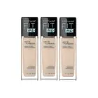 3 x Maybelline Fit Me Matte & Poreless Mattifying Liquid Foundation 30mL - 120 C