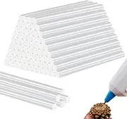110 PCS Mini Glue Gun Sticks, 0.7x15CM Clear Hot Glue Sticks, Hot Melt Glue Sticks for Hot Glue Gun, Multipurpose Mini Hot Melt Glue Sticks for Kids Adults DIY Art Craft Sealing Repairing Decoration
