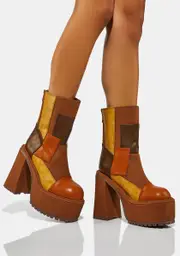 [Current Mood] Rebel In Me Patchwork Boots