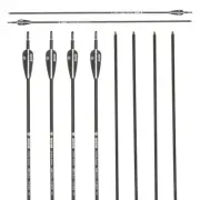 30 Inches Mixed Carbon Arrow Diameter 7mm Adjust Nock for Compound/Recurve Bow