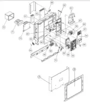 FUJITSU K9709917022 aka 9709917022 IPM PCB VAB (-15)