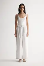 Burleigh Pant White Size 12 | Elka Collective