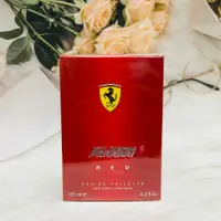 在飛比找松果購物優惠-☆潼漾小舖☆ FERRARI 紅色法拉利 男性淡香水 125