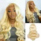 613 Blonde Lace Front Wig 13x4 Body Wave Lace Front Wigs Pre Plucked with Baby