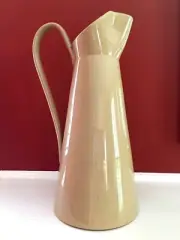 'VIETRI' (Italy) CUCINA FRESCA 13 3/4" BUTTERY GOLD SAFFRON TAVERN PITCHER - EC