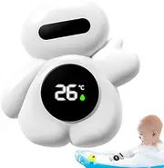 Baby Bath Temperature Monitor, Digital Water Temperature Sensor, Accurately Measuring, Floating Safety Toy for Safe and Cozy Bath