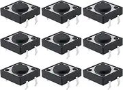 [OTOTEC] 50Pcs 12x12x4.3mm Tactile Button Switch Mini Push Buttons for Smart Home Electronic Products