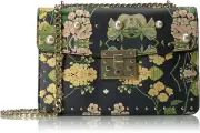 Steve Madden Billie Women's Shoulder Bag Floral Pattern Chain Strap