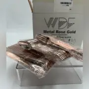 Plastic Rose gold silverware. 100 forks, 100 spoons, and 100 knives.