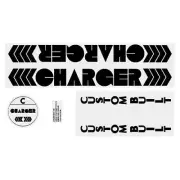Charger - Custom built -Black decal set - Old school bmx