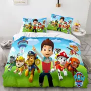 Paw Patrol Marshall Skye Quilt Cover Set Size Single Double Queen AU