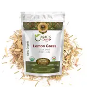 Organic Way Lemon Grass Fine Cut & Sifted - Organic, Kosher & USDA Certified
