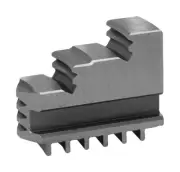 Bison 8" OD Clamping Hard Solid Top Jaws for 3-Jaws SET-TRU Scroll Lathe Chuck