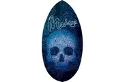Maddog Wedge Plywood Skim Board 41" inch blue Skull Pattern
