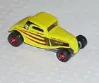 2021 Matchbox Car MBX City '33 Ford Coupe Mooneyes 1/64 Yellow Hot Rod