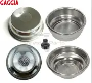 Gaggia Single & Double Cup Pressurized Filter Basket and Two Way Pin for Classic
