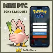 Pokémon Go - Shiny Farfetch'd Kanto - Mini PTC 80K Stardust✨Read Description✨