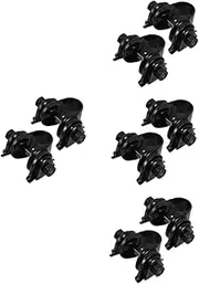 Kisangel 4sets Bike Seatpost Clamp Steel Adapter Multi-function Seatpost Clamp for Mountain Road Bikes Quick Release 2pcs*4