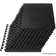 ProsourceFit Puzzle Exercise Mat ½ in, EVA Interlocking Foam