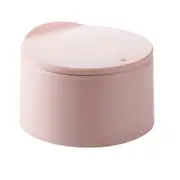 Creative Table Top Small Trash Can with Spring Lid Office Mini Dustbin Desktop Trash Bin Sundries Box Waste Basket Garbage Cans