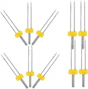 DOITOOL 10 Pack Sewing Machine Needles Iron Material -Resistant for Fabric Jersey Denim