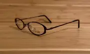 COVERGIRL CG0327 Eyeglasses Frames Moody Blue Stainless Steel 49-18-135