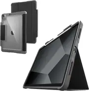 STM Dux Studio for iPad Pro 11" (4th/3rd/2nd/1st Gen) - Ultra Protective Case with Apple Pencil Storage & Sleep/Wake Cover - Black (stm-222-334KZ-01)