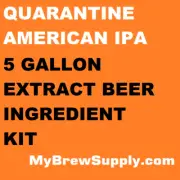 Quarantine America IPA Homebrew Beer Extract Ingredient Kit - My Brew Supply