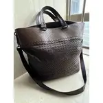 BOTTEGA VENETA 9新棕色帝王款休閒大包220122B