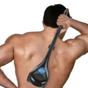 Back Shaver for Men Hair Removal Kit Hairy Body Razor Self Groomer Tool NEW