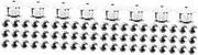 Healvian 4sets Brooch Keepers Flat Round Pin Back Lapel Pin for Jewelry Making 20pcs*4