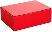 Mailing Box 310 x 230 x 105mm A4 Die Cut Cardboard Shipping Box Carton Red (Pack of 10)