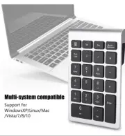 RF304 22 Keys Numeric Keypad USB 2.4G Wireless Mini Keyboard with Receiver