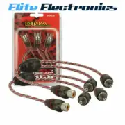 DNA RCA412R RCA Y SPLITTER 1 FEMALE TO 2 MALE PRO SPEC 22CM CONNECTORS OFC