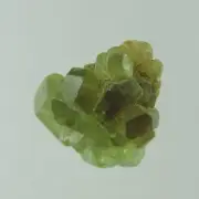 green Demantoid Garnet crystal, cluster specimen, Madagascar, 4.9 cts #29