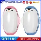 Penguin Lint Roller Reusable Lint Remover Portable Lint Roller (Pink and Blue)